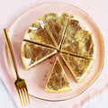 10-Piece: 4.33cm Edible Gold Leaf Sheets