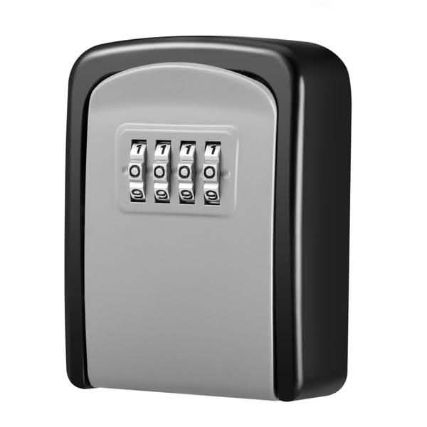4-Digit Combination Password Wall Mounted Key Storage Lock Box