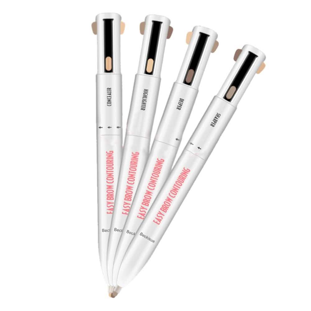 4-in-1 Waterproof Pro Rotating Eyebrow Contouring Pencil