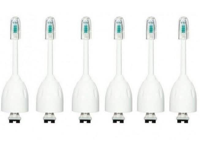 4 or 6-Pack: Replacement e-Series-Compatible Toothbrush Heads