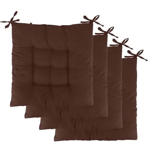 4-Pack: Chair Cushion Pads Pillow