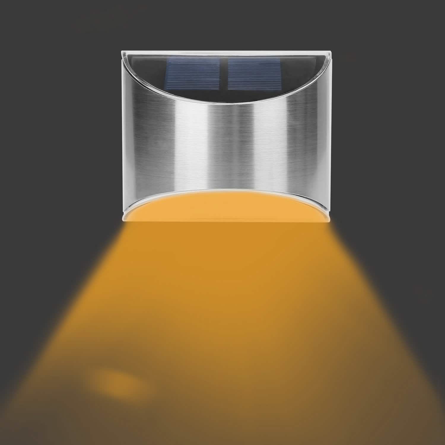 4-Pack: Solar Powered Deck Lights
