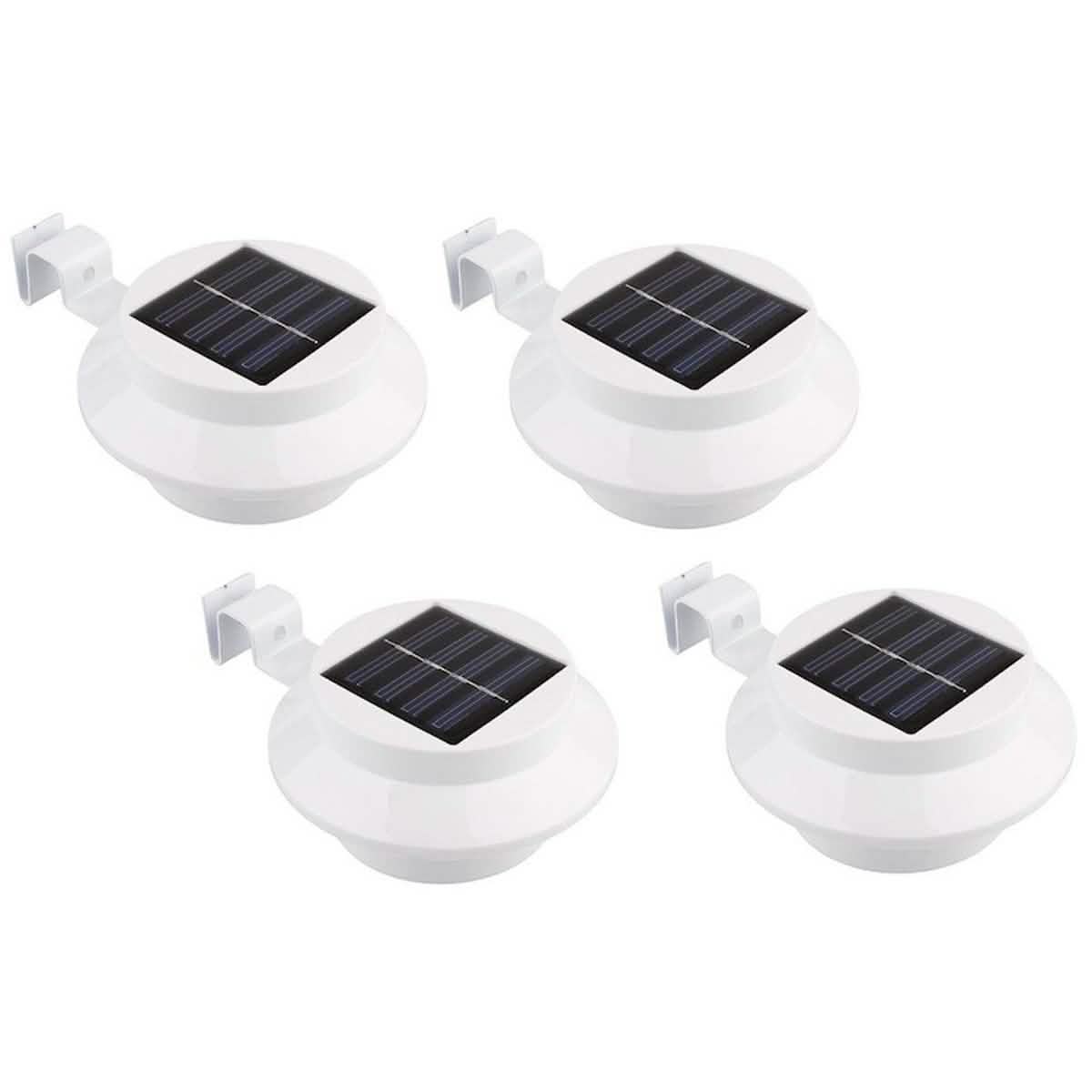 4-Pack: Solar-powered LED Outdoor Lights