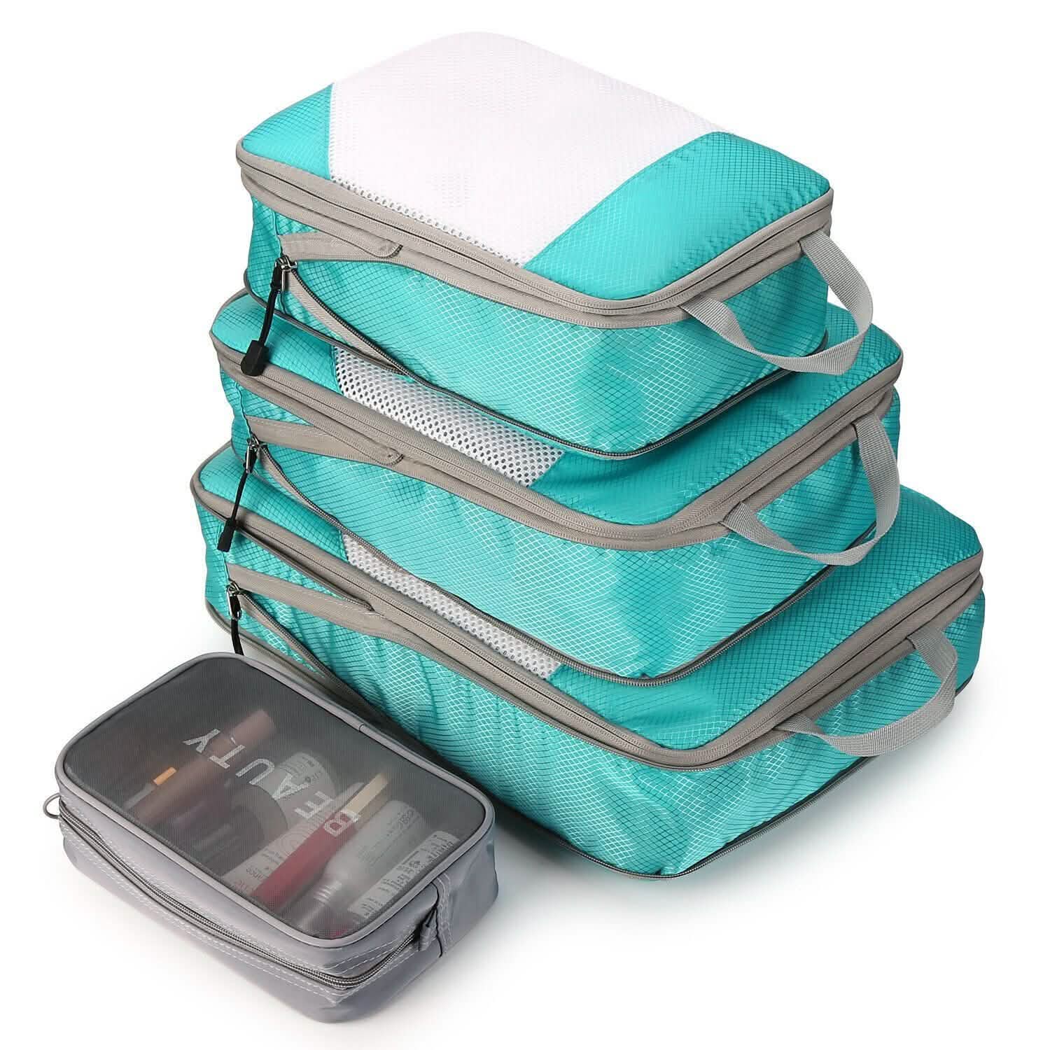 4-Pack: Travel Suitcase Storage Bag Set