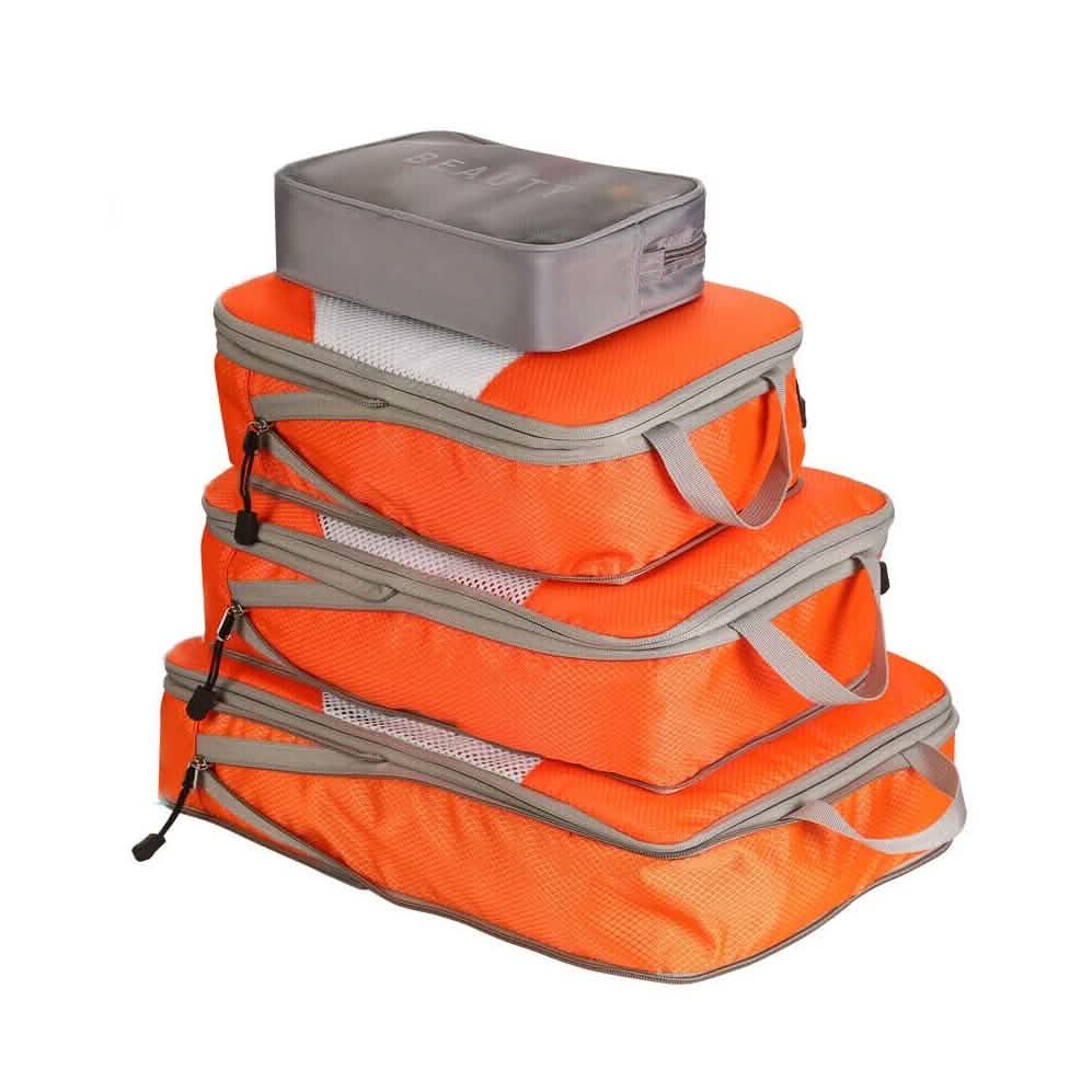 4-Pack: Travel Suitcase Storage Bag Set