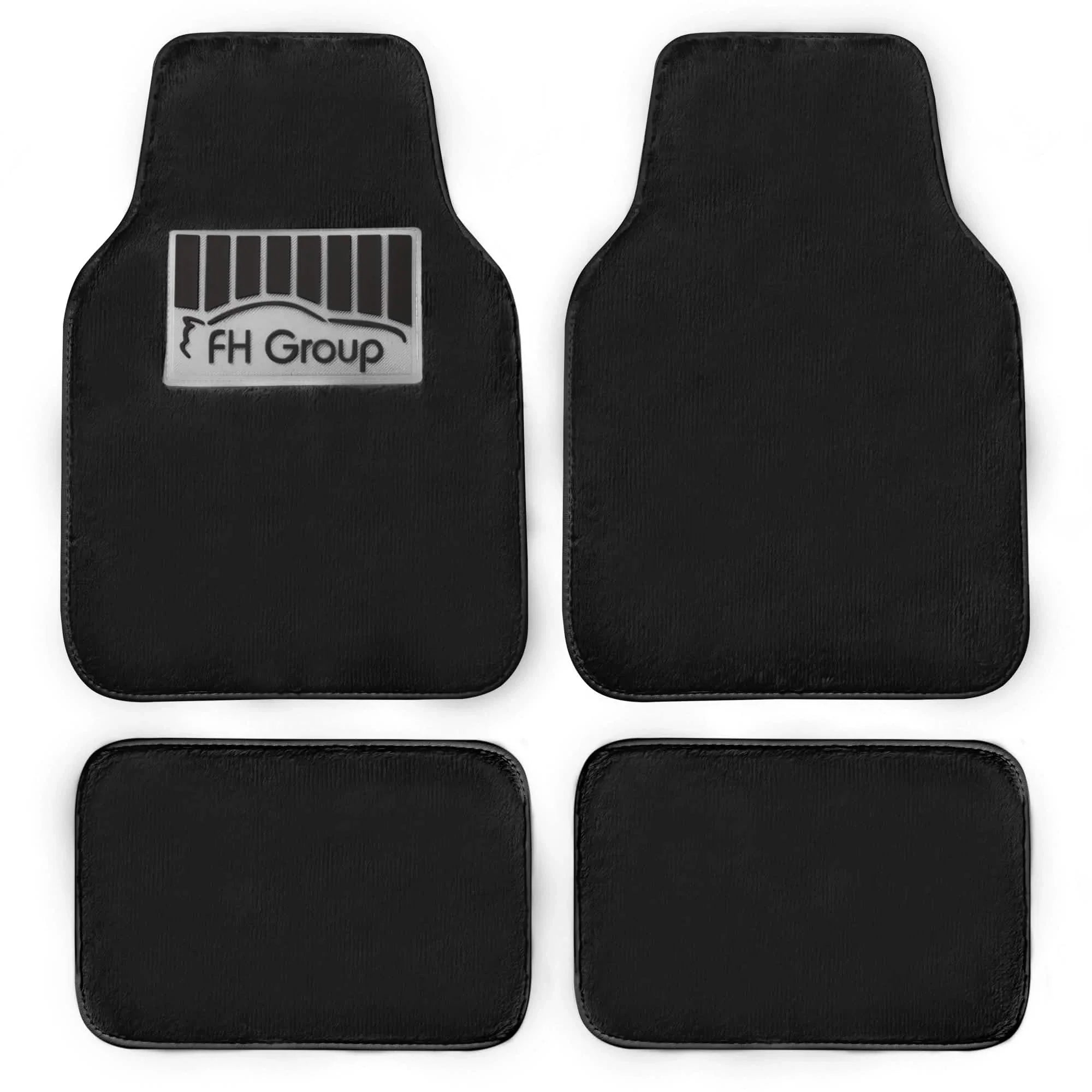 4-Piece: Doe16 Faux Rabbit Fur Non-Slip Floor Mat Set