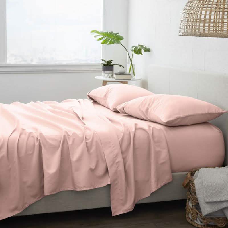 4-Piece Set: Made Supply Co. Solid Sheet