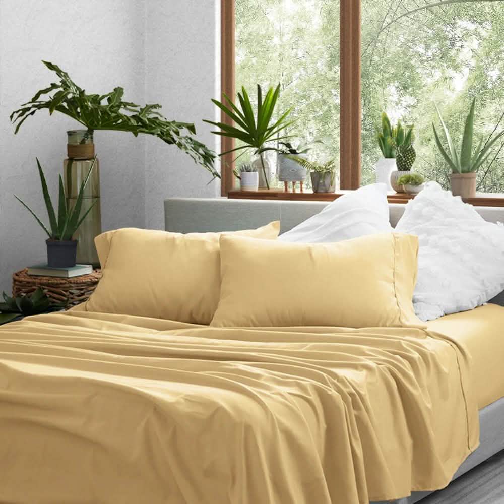 4-Piece: Solid Sheet Set
