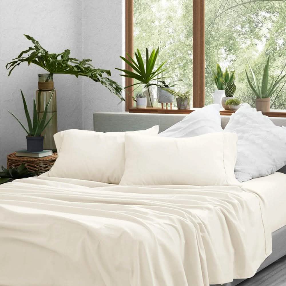 4-Piece: Solid Sheet Set
