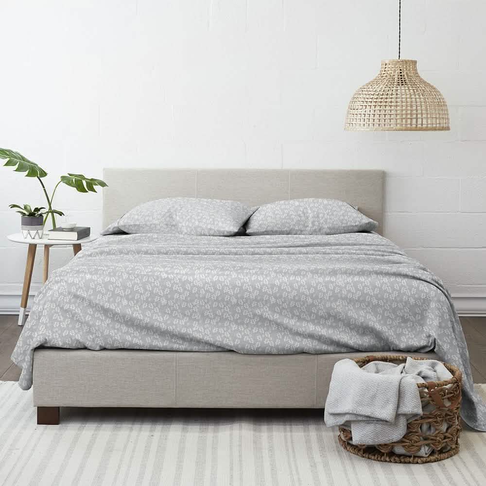 4-Piece: Wheatfield Patterned Sheet Set