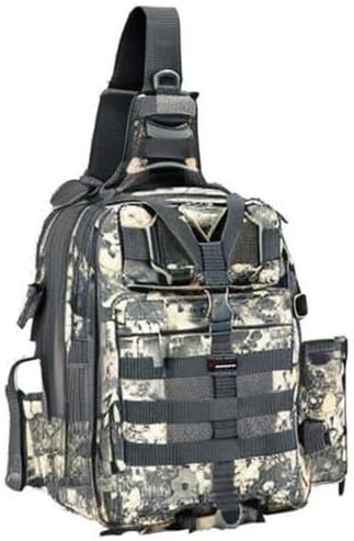Piscifun Fishing Backpack with Rod Holder, Lightweight Sling Bag Storge Gear and Equipment
