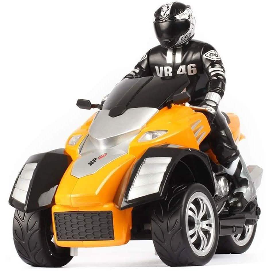 4WD Off-Road 3-Wheel Drifting Stunt RC Motorcycle