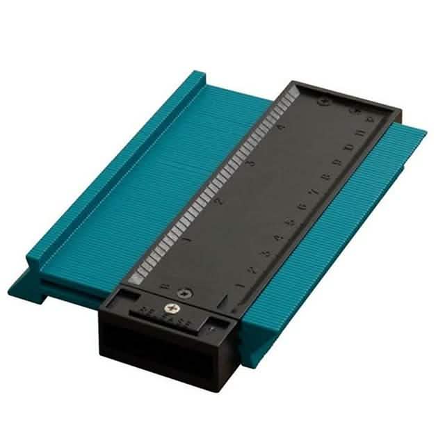 5" Contour Profile Gauge Tiling Laminate Tiles Edge Shaping Wood Measure Ruler