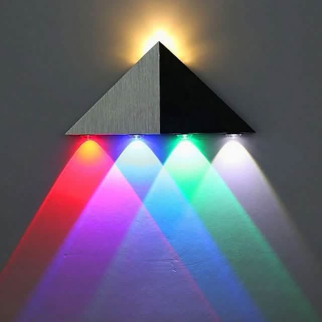5-Light LED Outdoor Wall Lights