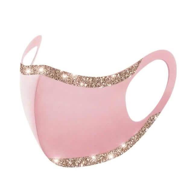5-Pack: Fashion Bling Sequined Masks