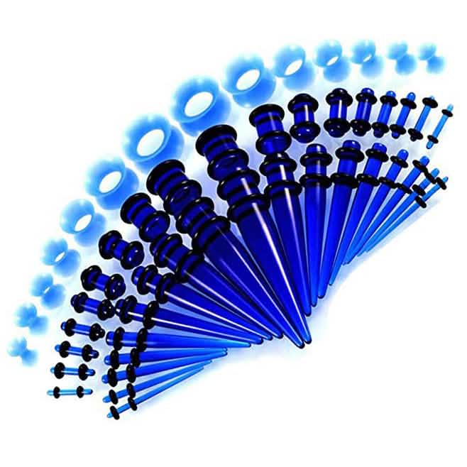 50-Piece: Ear Stretching Kit
