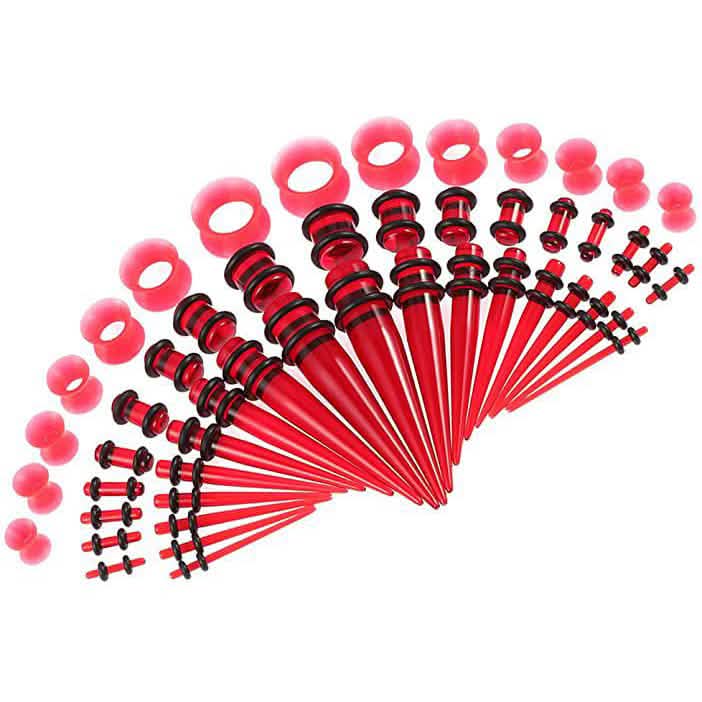 50-Piece: Ear Stretching Kit