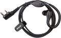Retevis RT22 Walkie Talkie Earpiece with Mic, Earhook, 2 Pin, for RT22 RT68 RT21 H-777 RT86, Compatible with Pxton Baofeng BF-888S BF-T26 Kenwood Two Way Radio, Two Way Radio Earpiece(1 Pack)