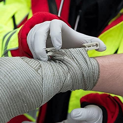 RHINO RESCUE 6" Israeli Style Emergency Bandage + IFAK Trauma Kit with C-A-T Tourniquet for Wound Care (BSC, Red)