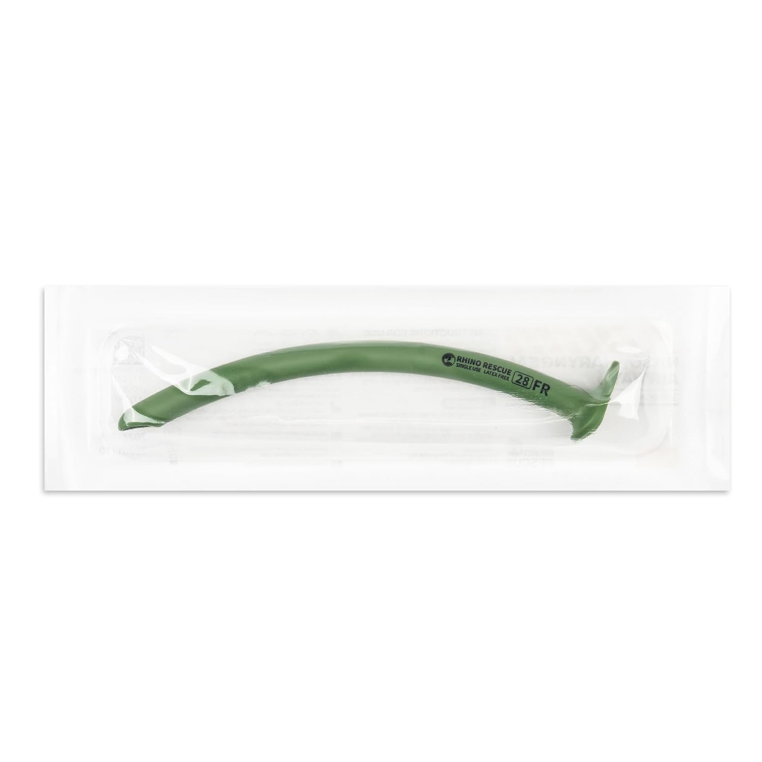 RHINO RESCUE Nasopharyngeal Airway, NPA Nasal Airway 28 FR. with Lubricants (2-Pack)