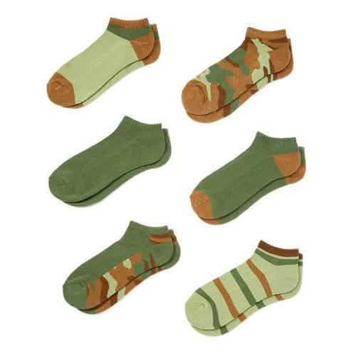 6-Pairs: Cover Girl Womens Low Cut/No Show Socks