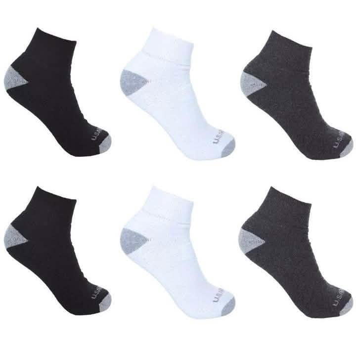 6-Pairs: U.S. ARMY Tri-Blend Socks