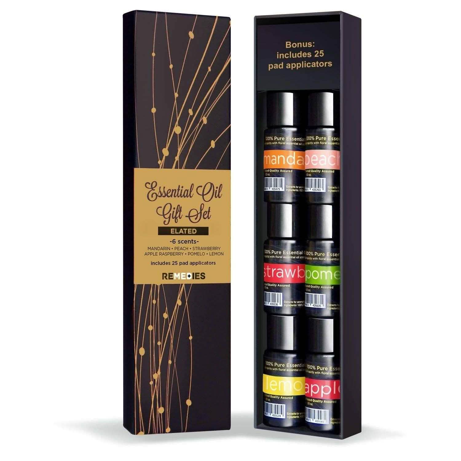 6-Piece: 15ml Bottles Remedies Home Fragrance Aromatherapy Oil for Diffusers
