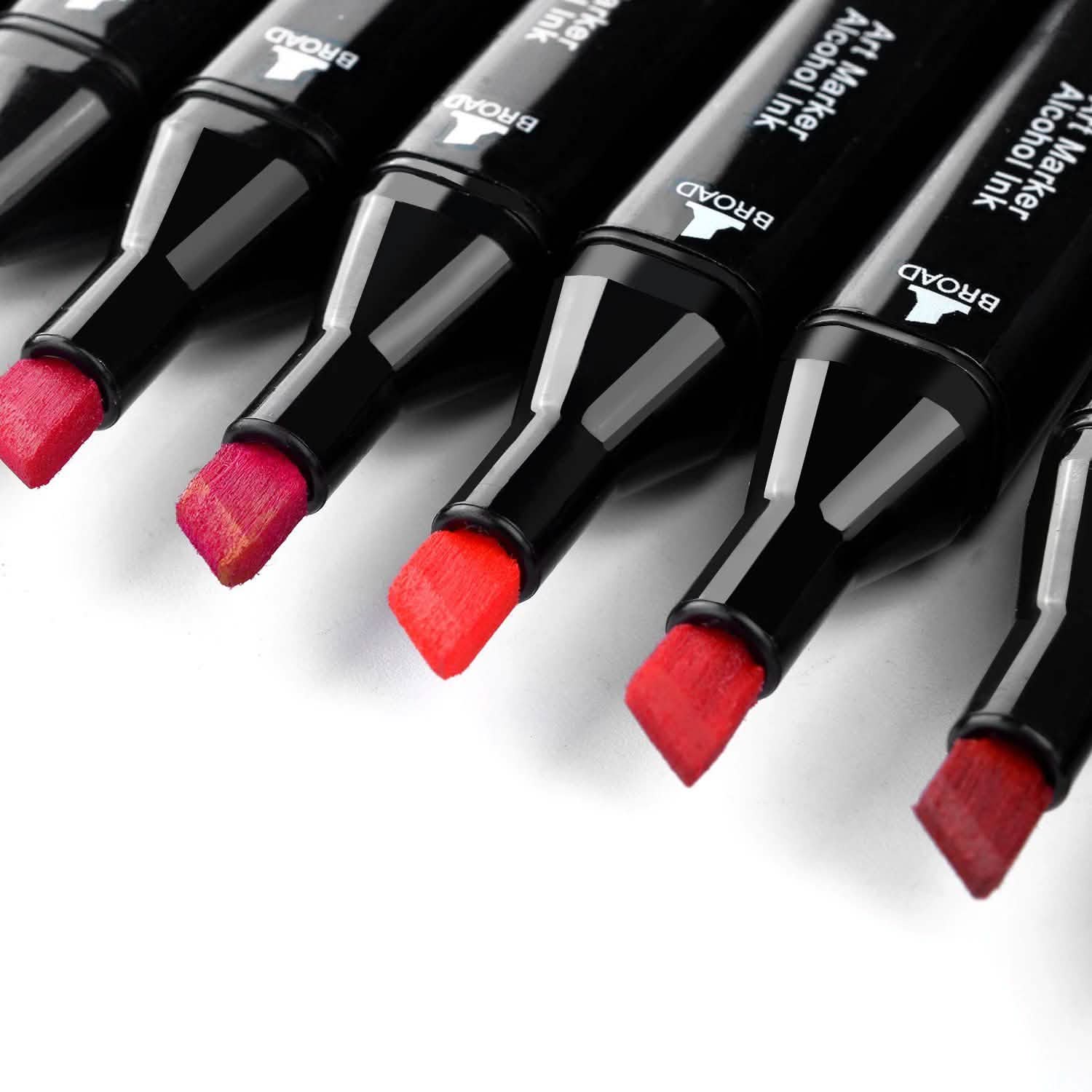 60-Piece: AGPtek Colors Dual Tips Marker Pen Set