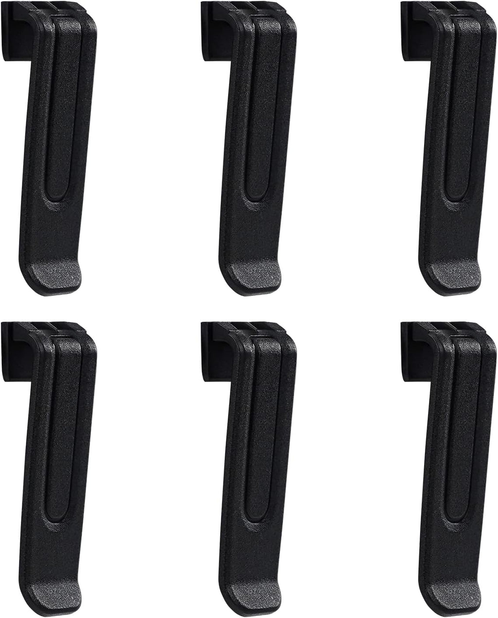 Retevis RT68 Walkie Talkie Belt Clips,Belt Clip Only Compatible with RT68 2 Way Radio(6 Pack)