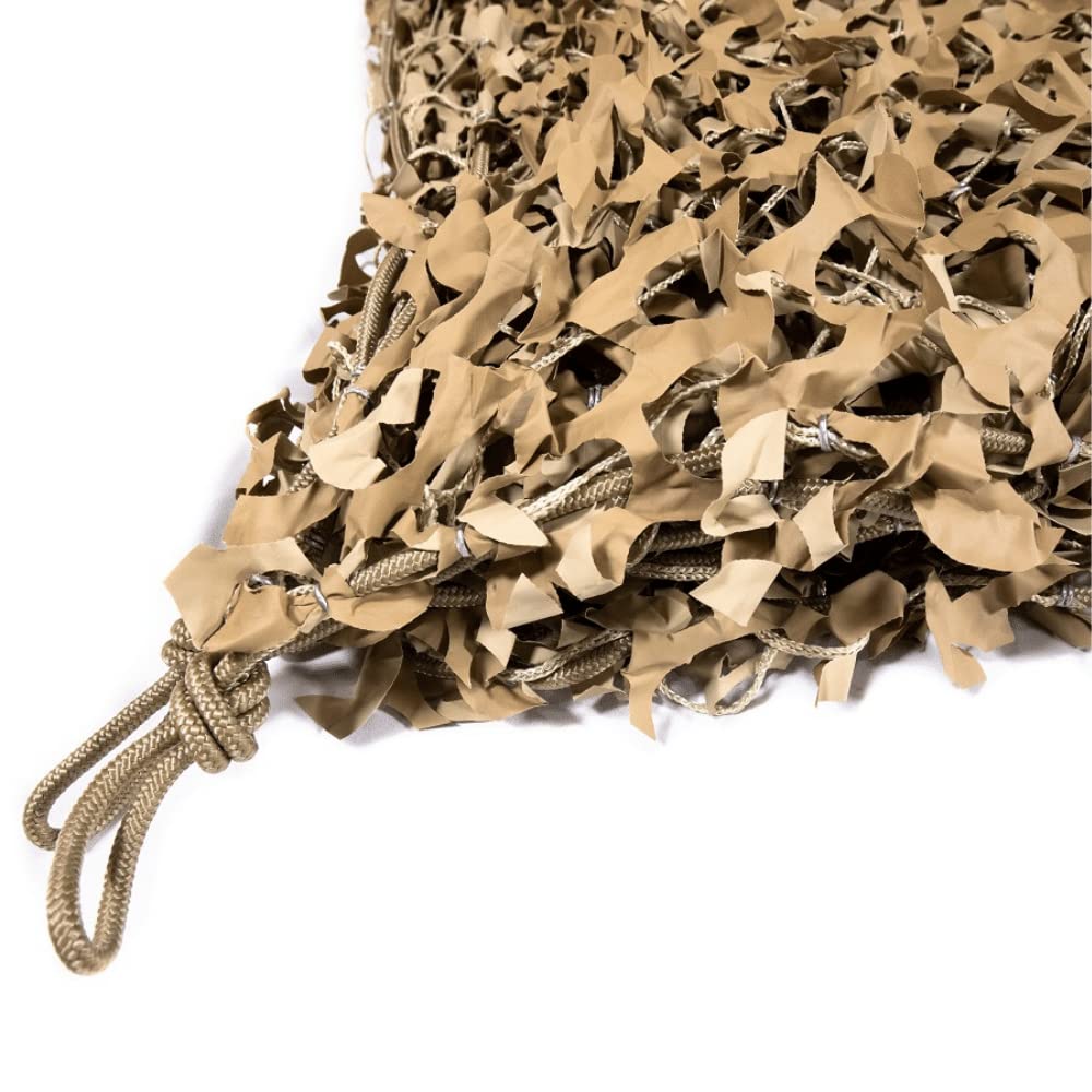 CamoSystems Reinforced Camouflage Netting | 3D Camo Nets, Waterproof & UV Protection, Silent Rip-Stop Fabric