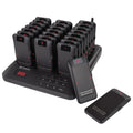 Retekess TD157 Restaurant Pager System, Pagers for Restaurants,984ft Long Range, 16 Pagers and Beepers for Food Truck, Bars, Food Court, No Vibration Mode