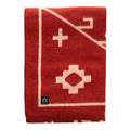 Arcturus Rainier Wool Blanket - 4.5lbs Warm, Heavy, Washable, Large | Great for Camping, Outdoors, Survival & Emergency Kits (Sunset Peak)