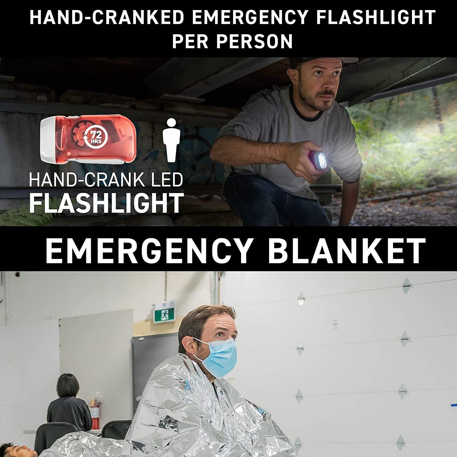 72HRS All Essentials & Toilet Kit (1 Person)