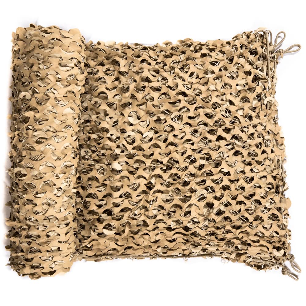 CamoSystems Reinforced Camouflage Netting | 3D Camo Nets, Waterproof & UV Protection, Silent Rip-Stop Fabric