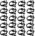 Retevis Volume Adjustable Walkie Talkie Earpiece with Mic, Coil Tube, for RT22 RT68 RT21 H-777 H-777H RT86S, Compatible with Pxton Baofeng BF-T26 Kenwood Two Way Radio, 2 Way Radio Earpiece(20 Pack)