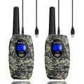 Retevis RT628 Rechargeable Walkie Talkies for Kids, 22 Channels 2 Way Radio with Backlit LCD Screen VOX, Kids Toys for 6-12 Years Old Boys Girls Birthday Gift, Indoor Outdoor Adventure(Red, 2 Pack)