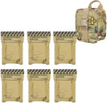 RHINO RESCUE Sterile Compressed Gauze for Emergency Wound Dressing+IFAK Trauma Kit with C-A-T Tourniquet(PRO, Camo)