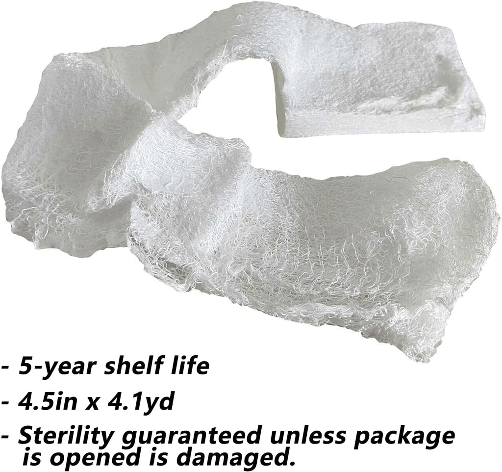 RHINO RESCUE Bundle- Non-Vented Chest Seal, IFAK Emergency Trauma Dressing+Sterile Compressed Gauze for Emergency Wound Dressing
