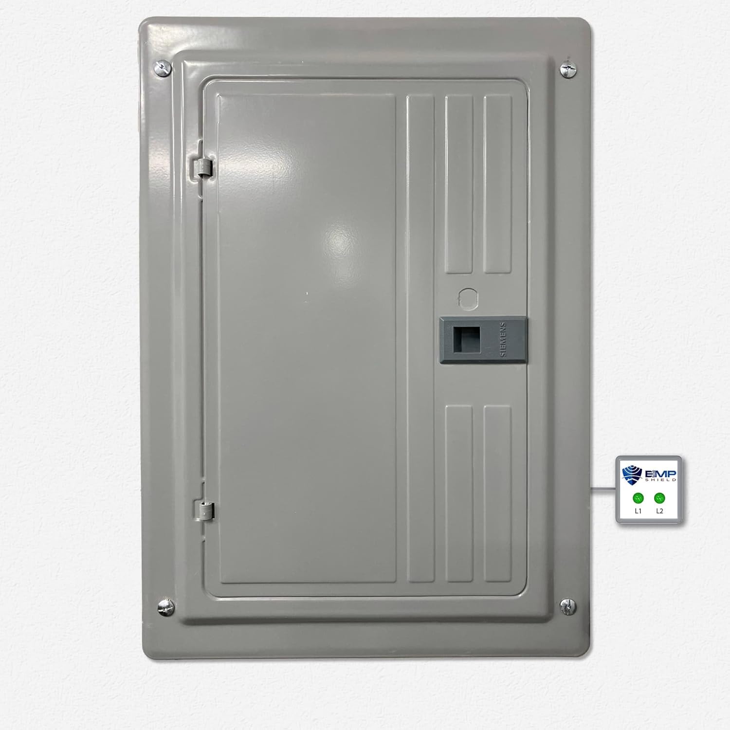 EMP Shield - Home & Vehicle EMP Lightning Protection + CME Defense Flush Mounted Breaker Box and 12 Volt DC for Car and Truck (SP-120-240-RL & DC-12V-WV)