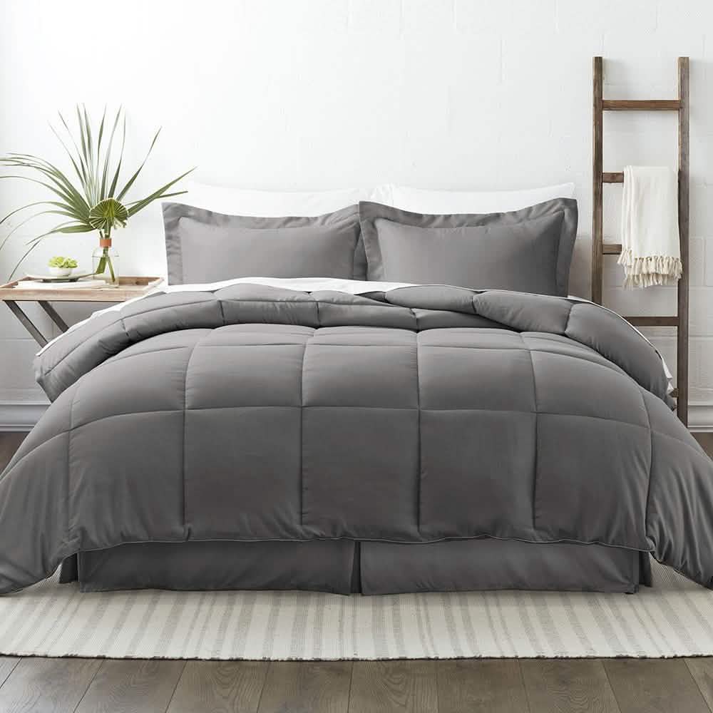 8-Piece: Bed in a Box Hypoallergenic Double Brushed Deep Pocket Set