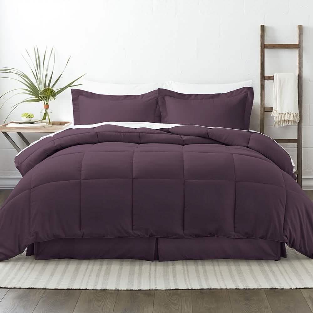 8-Piece: Bed in a Box Hypoallergenic Double Brushed Deep Pocket Set