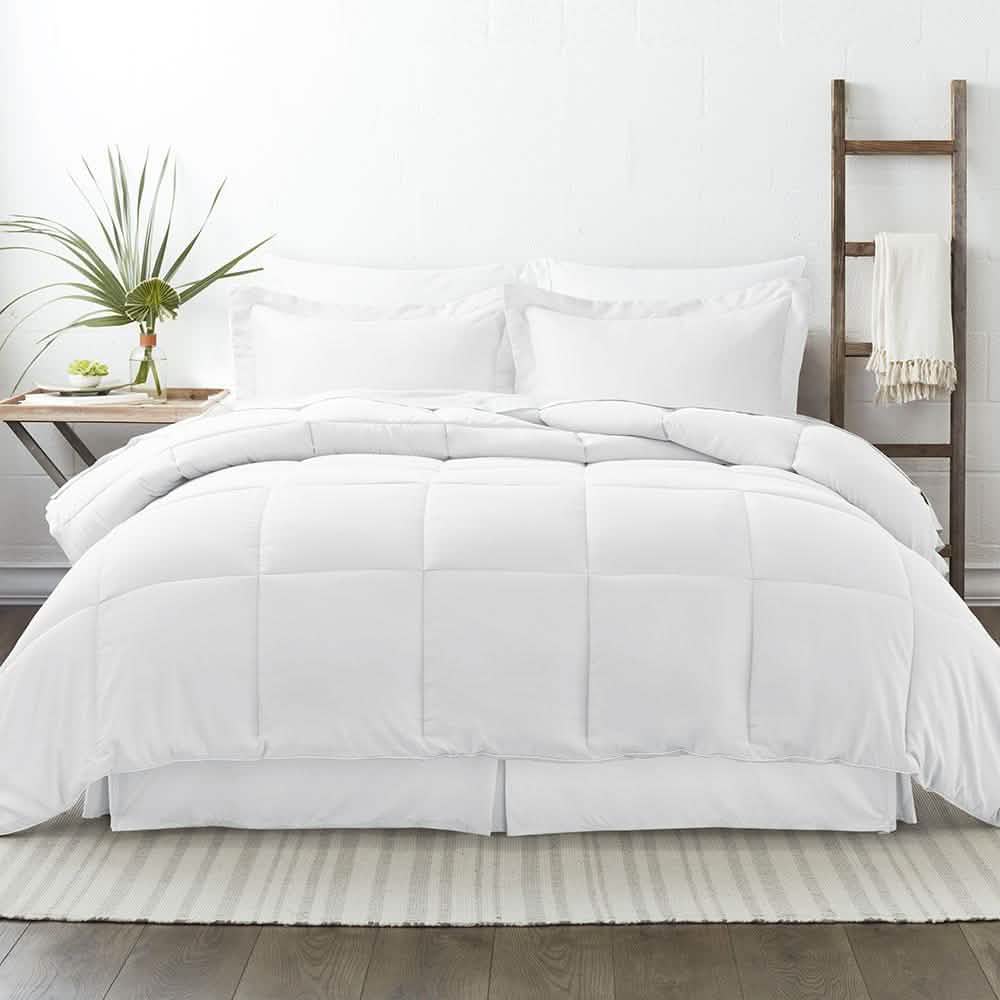 8-Piece: Bed in a Box Hypoallergenic Double Brushed Deep Pocket Set