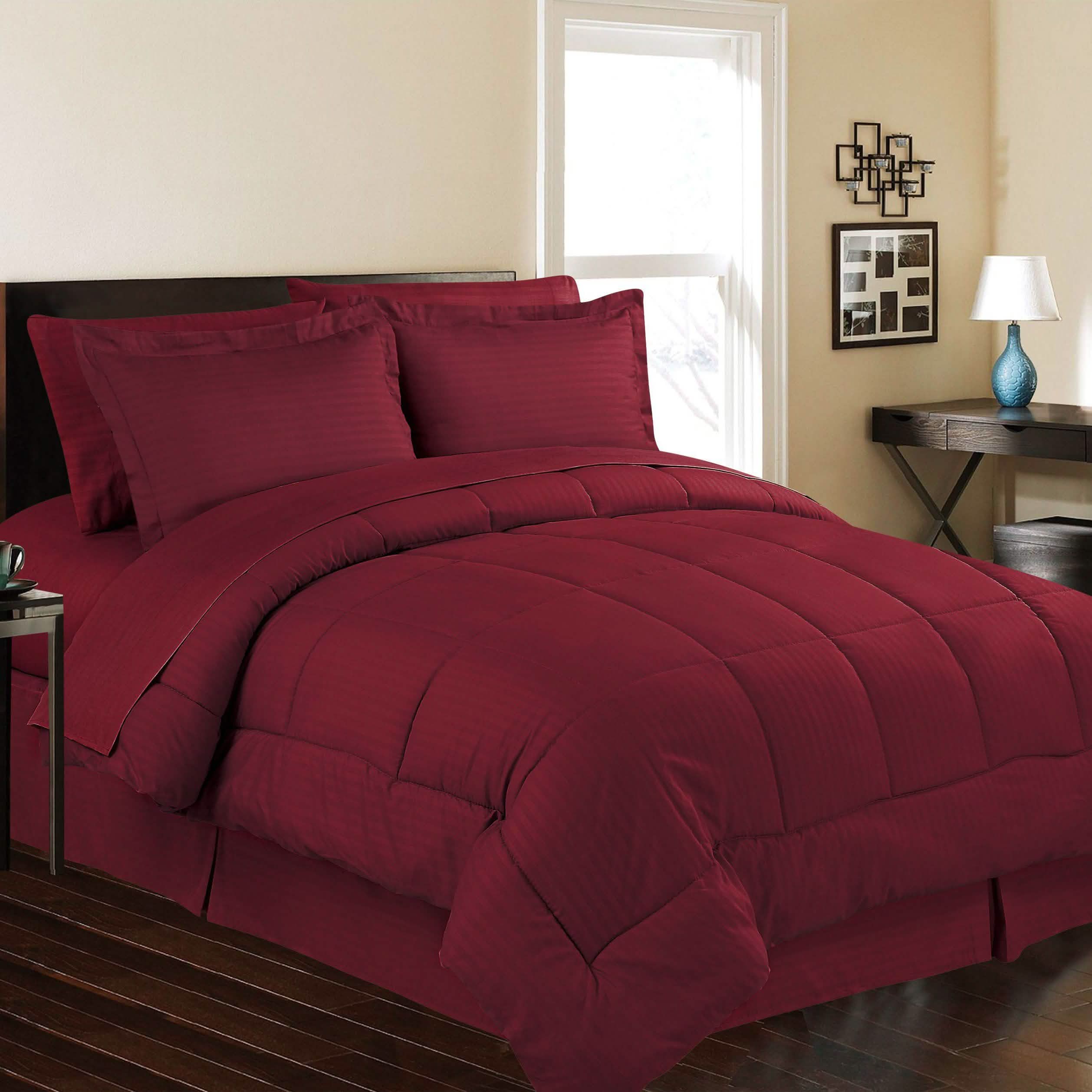 8-Piece: Embossed Bed Set