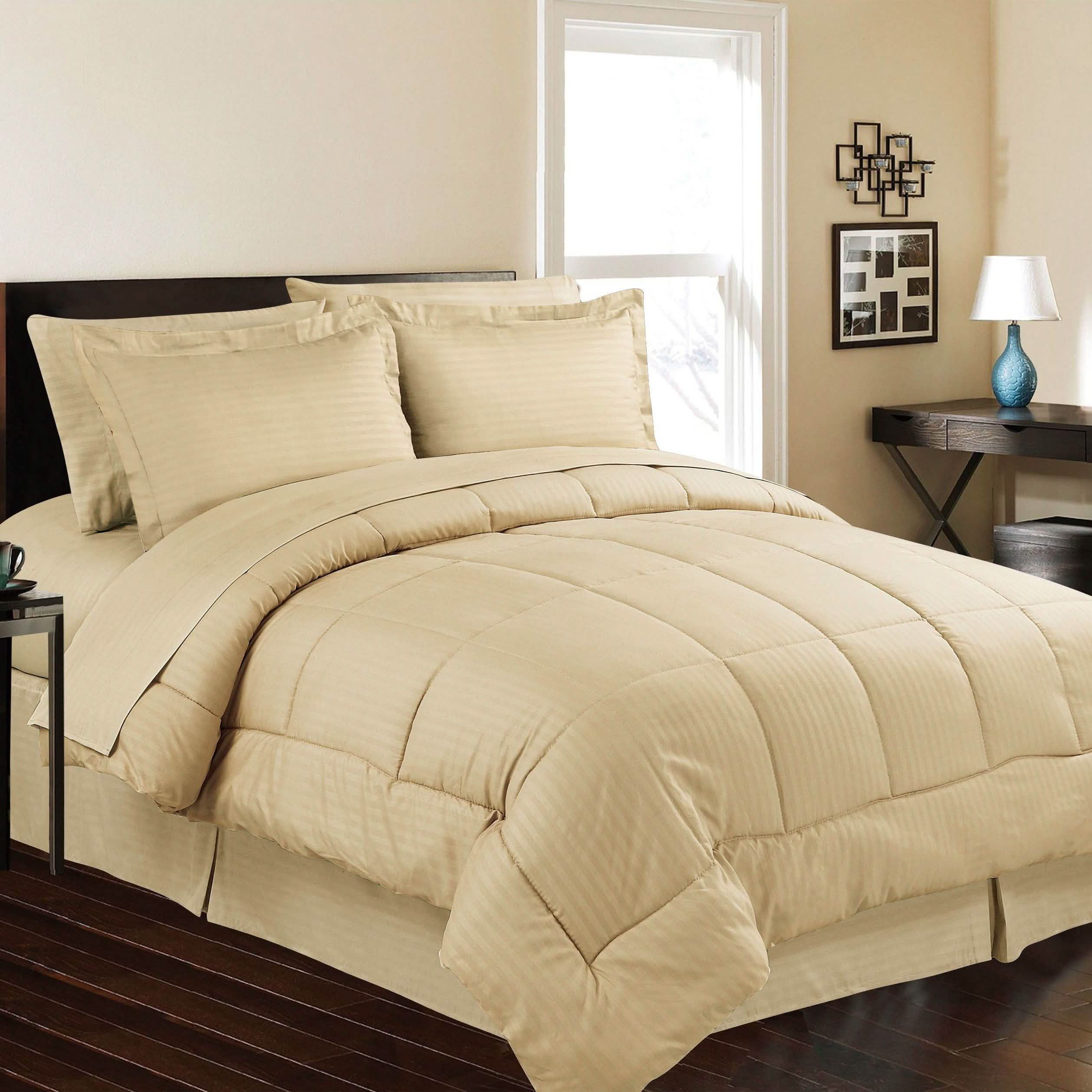 8-Piece: Embossed Bed Set