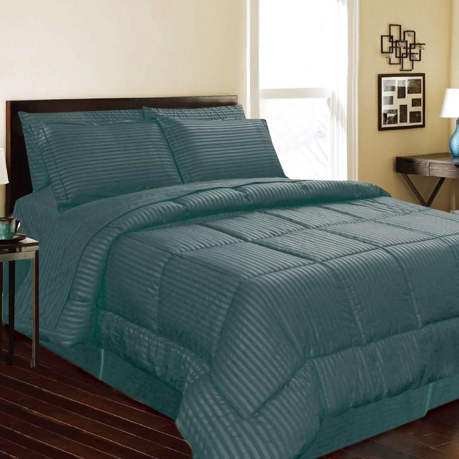 8-Piece: Embossed Bed Set