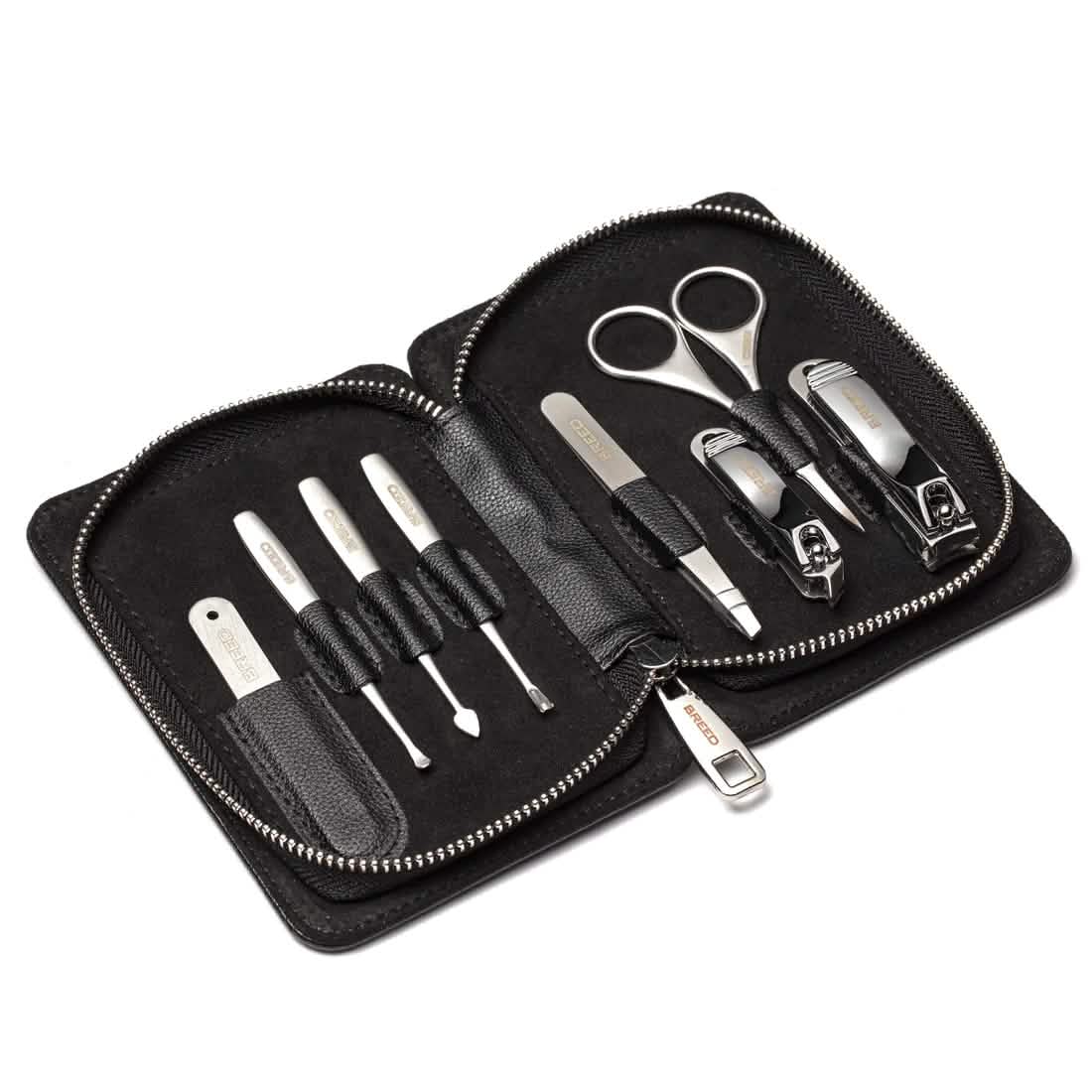 8-Piece Set: Breed Katana Surgical Steel Groom Kit