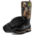 TIDEWE Hunting Boot for Men, Insulated Waterproof Sturdy 16" Men's Hunting Boot, 6mm Neoprene and Rubber Outdoor Boot (400g Insulated & Standard)