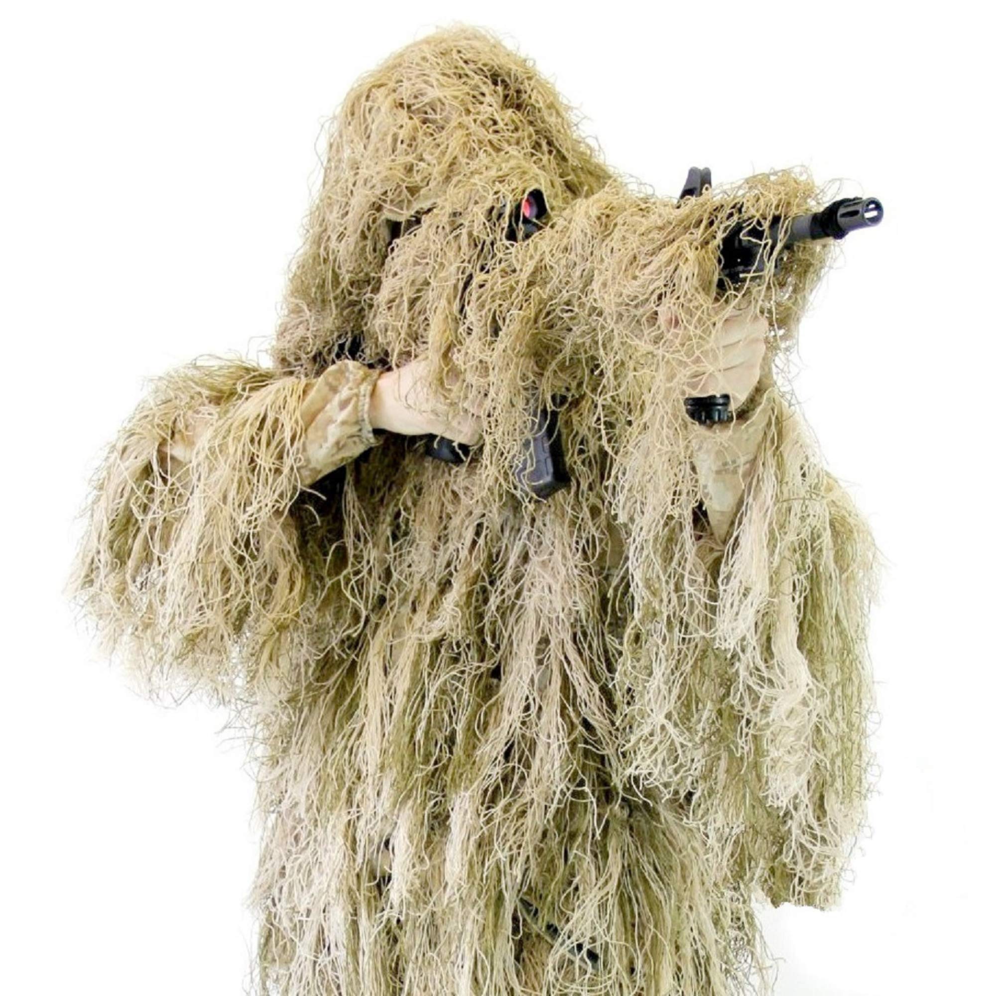 Arcturus Warrior Ghillie Suit - Camouflage Hunting Suit for Men, Military, Hunters, Snipers & Airsoft