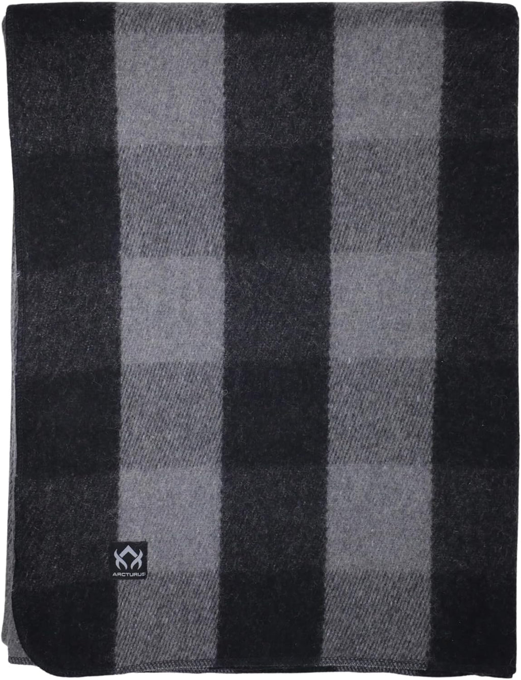 Arcturus Gray Buffalo Wool Blanket and Carry Straps Bundle