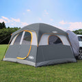 UNP SUV Tent for Camping, 6-Person SUV Tailgate Tent - Easy Set Up with Rainfly, 10'x9'x78in(H)
